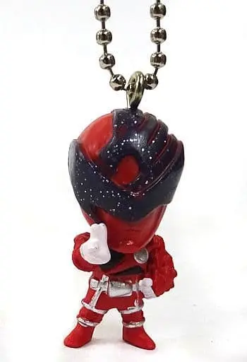 Key Chain - Uchu Sentai Kyuranger / Shishi Red