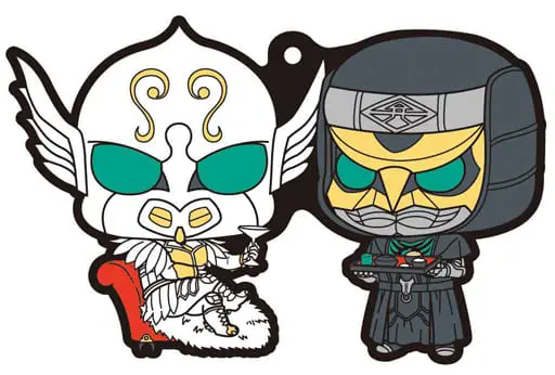 Key Chain - Kamen Rider Den-O / Deneb & Sieg
