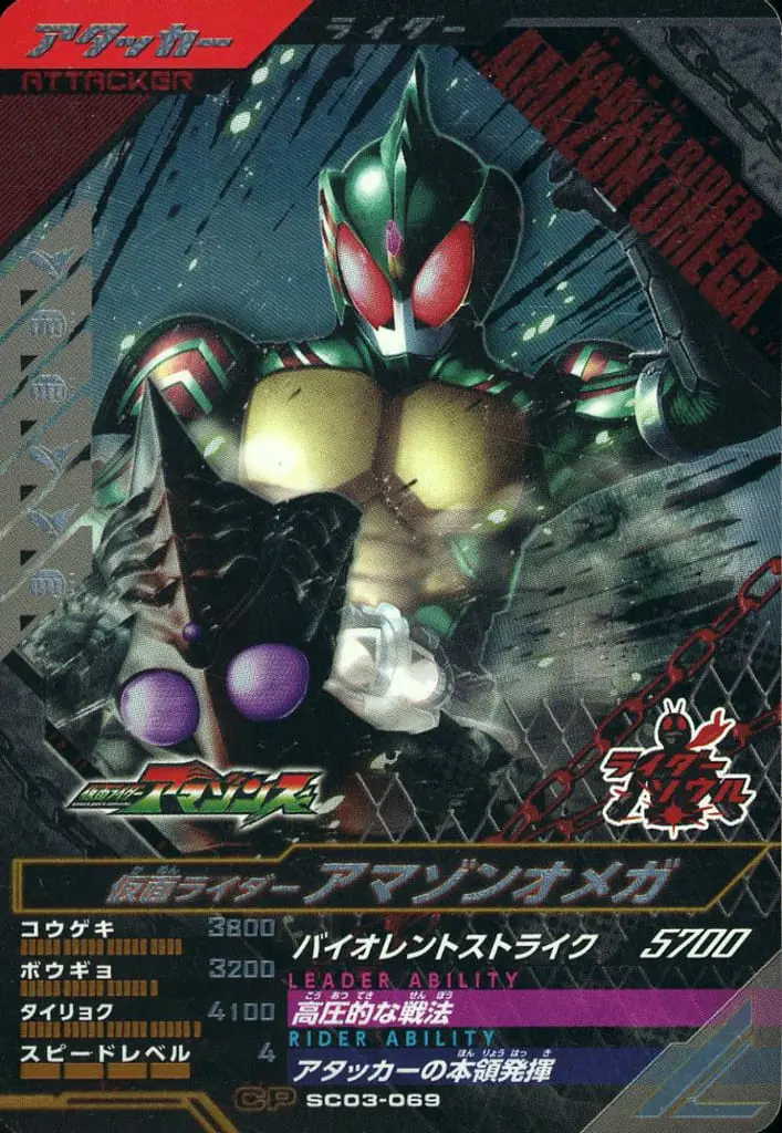 Ganbarizing - Kamen Rider Amazons / Kamen Rider Amazon Omega