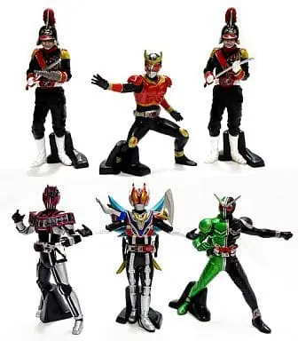 Trading Figure - Kamen Rider Kuuga / Kamen Rider Double & Kamen Rider Den-O