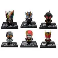 Trading Figure - Kamen Rider OOO / Ankh & Kamen Rider Chaser & Kamen Rider Grease & Kamen Rider Cross-Z