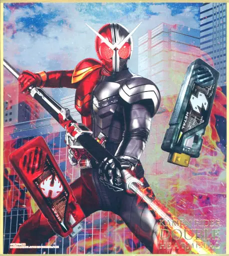 Illustration Board - Kamen Rider W / Kamen Rider Double