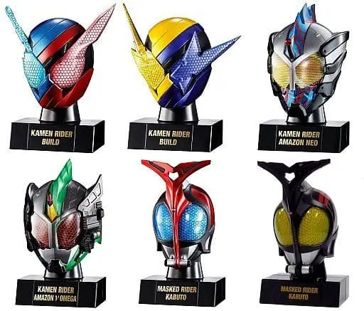 Trading Figure - Kamen Rider Amazon / Kamen Rider Build (Character) & Kamen Rider Dark Kabuto & Kamen Rider Amazon Neo