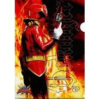 Stationery - Plastic Folder - Kaizoku Sentai Gokaiger / Gokai Red