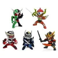 Trading Figure - Kamen Rider W / Kamen Rider Double & Kamen Rider Gaim (Character) & Kamen Rider Knight & Kamen Rider Baron