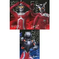 Postcard - Ultraseven / Ultraman Leo (Character) & Ultraman Zero (Character) & Ultraseven (Character)