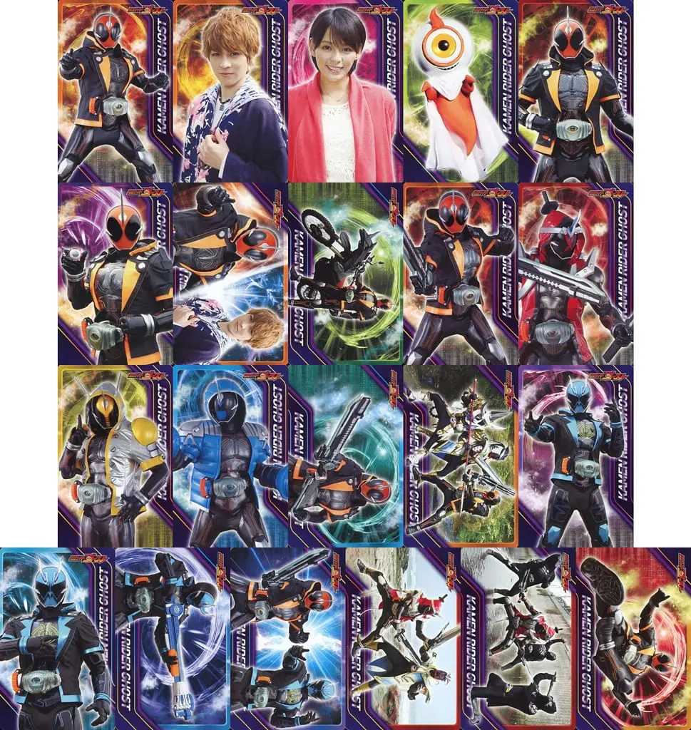 Trading Card - Kamen Rider Ghost / Kamen Rider Specter