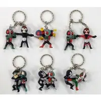 Key Chain - Kamen Rider / Kamen Rider 1 & Destron Combatmen & Kamen Rider 2 & Shocker Combatmen