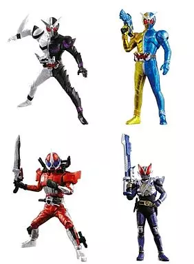 Trading Figure - Kamen Rider W / Kamen Rider Accel & Kamen Rider Double