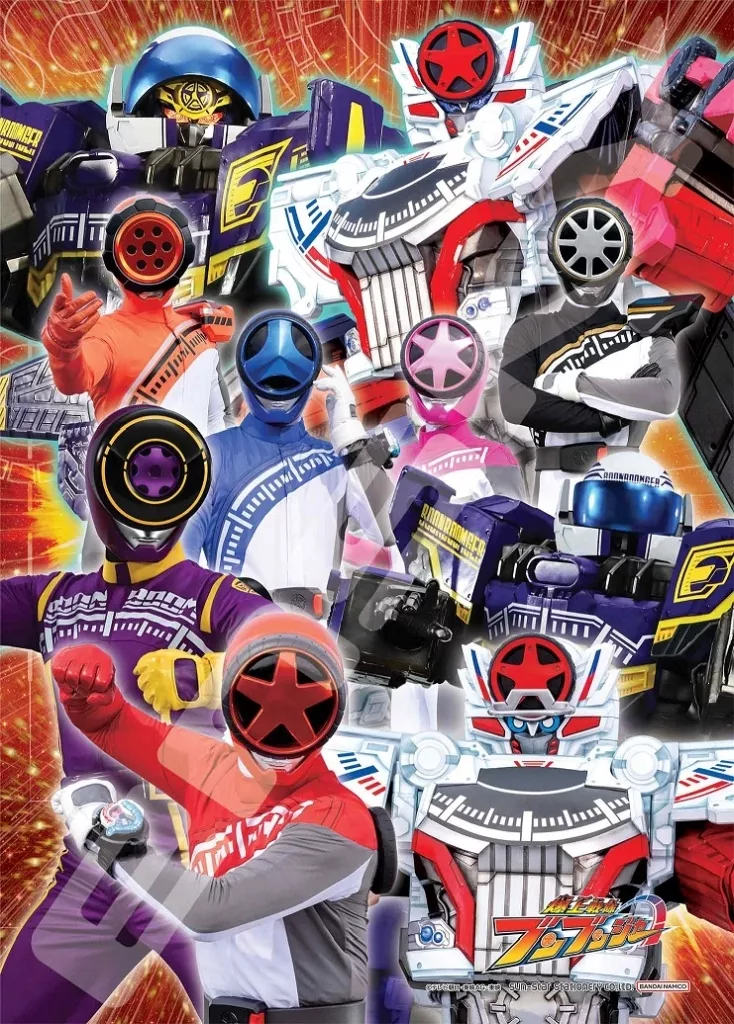 Jigsaw puzzle - Bakuage Sentai Boonboomger / Byun Diesel & Bun Violet