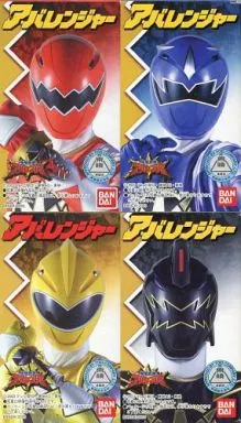 Trading Figure - Bakuryuu Sentai Abaranger / AbareBlack & AbareYellow & AbareBlue & AbareMax