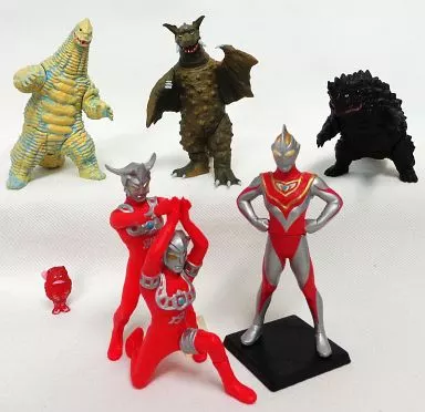 Trading Figure - Ultraman Gaia / Magular & Astra & Pigmon & Red King