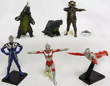 Trading Figure - Ultraman Gaia / Ultraman Jack & Ultraman Agul