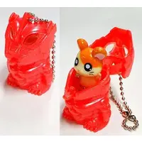 Key Chain - Godzilla / Mechagodzilla & Godziham-kun