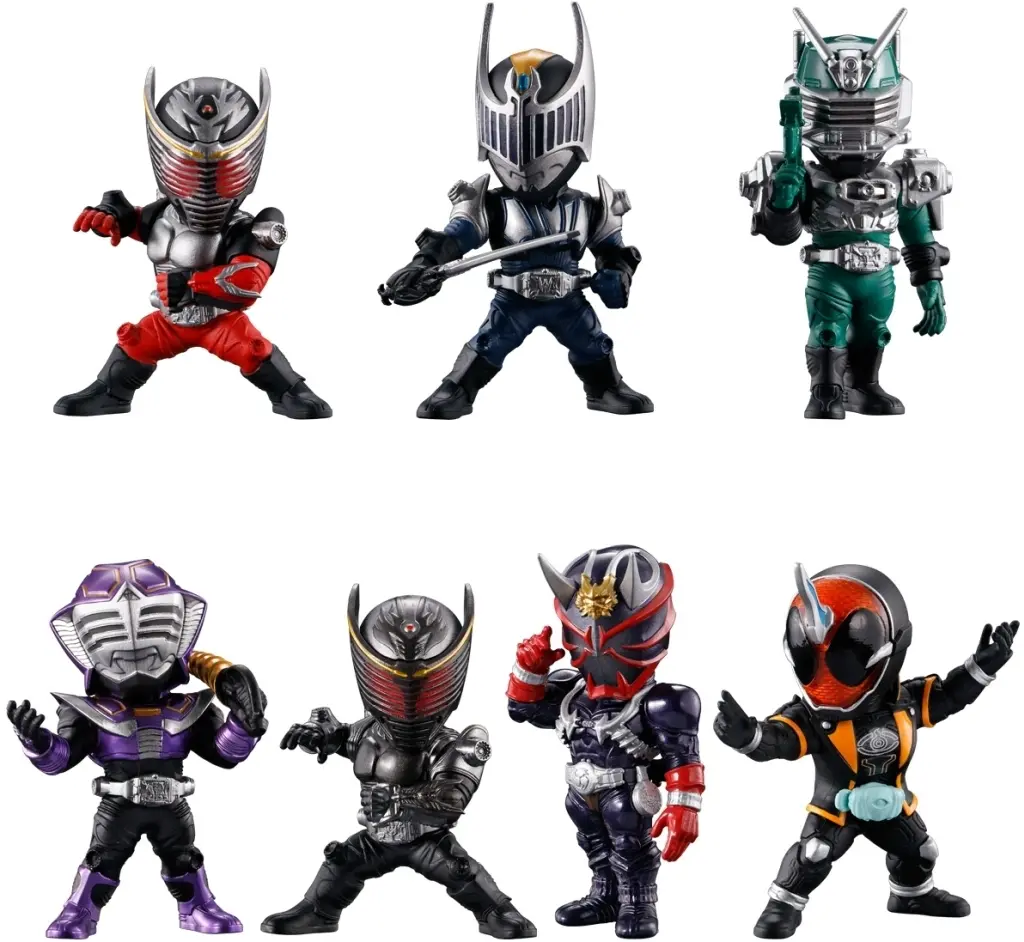 Trading Figure - Kamen Rider Ghost / Kamen Rider Ryuga & Kamen Rider Ouja & Kamen Rider Zolda & Kamen Rider Knight