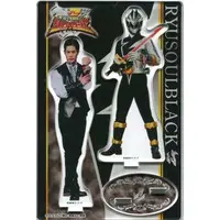 Ticket case - Acrylic stand - Kishiryu Sentai Ryusoulger / Ryusoul Black