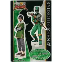 Ticket case - Acrylic stand - Kishiryu Sentai Ryusoulger / Ryusoul Green