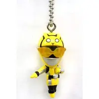 Key Chain - Tokumei Sentai Go-Busters / Yellow Buster