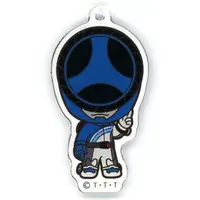 Key Chain - Bakuage Sentai Boonboomger / Bun Blue