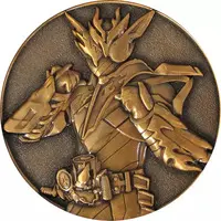 Commemorative medal - Kamen Rider Build / Kamen Rider Build (Character) & Kamen Rider Cross-Z