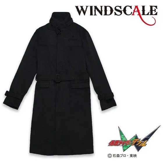 Premium Bandai Limited - Kamen Rider W / Kamen Rider Double Size-M (仮面ライダーW  WIND SCALE 翔太郎 コート ブラック M) | Buy from Tokusatsu Republic - Online Shop for  Japanese Anime Merchandise