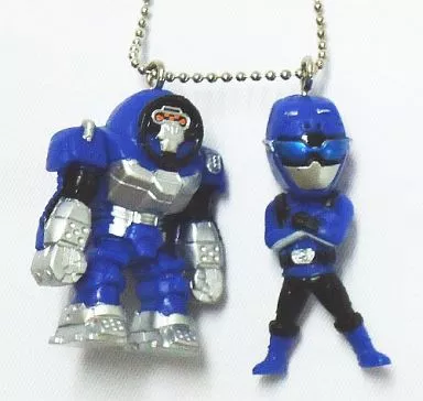 Key Chain - Tokumei Sentai Go-Busters / Blue Buster