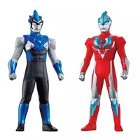 Trading Figure - Ultraman Ginga / Zetton & Zoffy & Ultraman Rosso & Ultraman Blu