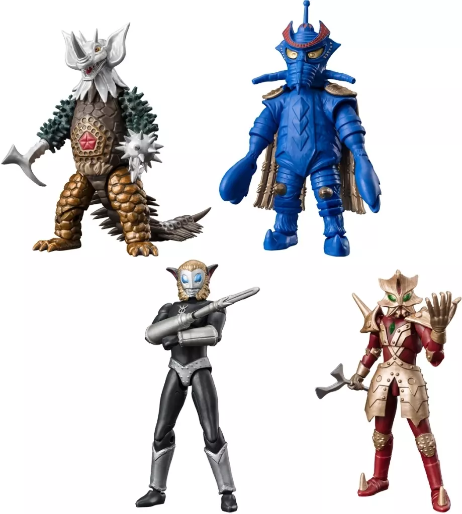 ChoDo α - Ultraman Ace / Tyrant & Ace Killer & Alien Magma & Alien Temperor