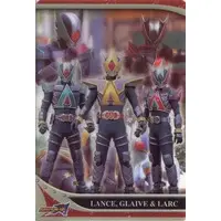 Trading Card - Kamen Rider Blade / Kamen Rider Glaive & Kamen Rider Larc & Kamen Rider Lance