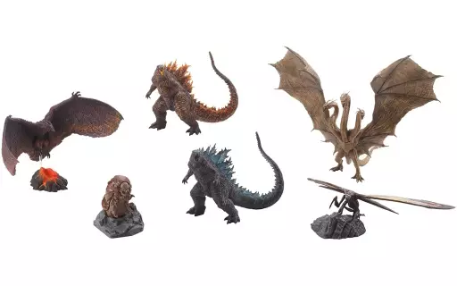 Trading Figure - Godzilla / King Ghidorah & Rodan & Mothra