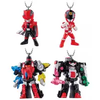 Key Chain - Kaitou Sentai Lupinranger VS Keisatsu Sentai Patranger / Lupin Red & Patren 1gou