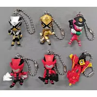 Key Chain - Kaitou Sentai Lupinranger VS Keisatsu Sentai Patranger / Lupin Red & Patren Ugou & Patren X