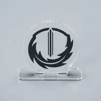 Acrylic Logo Display EX - Premium Bandai Limited - Kamen Rider Saber / Kamen Rider Espada