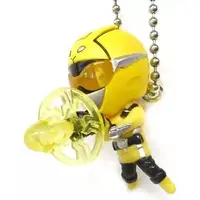 Key Chain - Tokumei Sentai Go-Busters / Yellow Buster