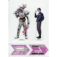 Acrylic stand - Kamen Rider Gotchard / Supana Kurogane & Kamen Rider Valvarad