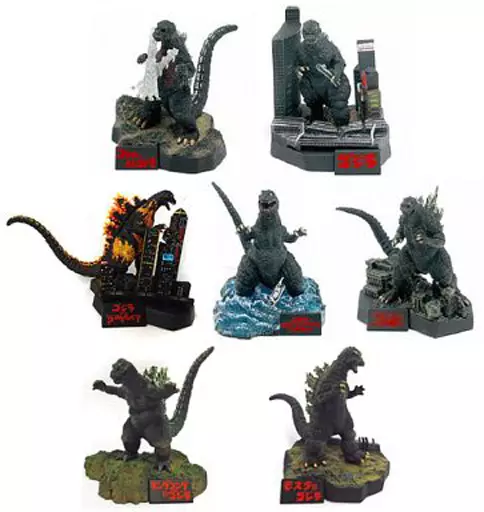 Trading Figure - Godzilla / Mothra & King Ghidorah & Mechagodzilla