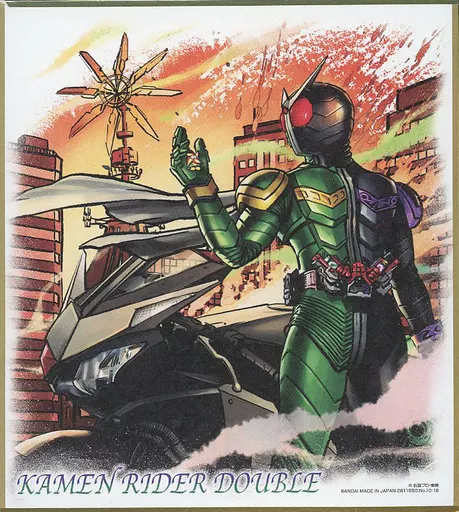 Illustration Board - Kamen Rider W / Kamen Rider Double