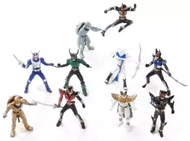 Trading Figure - Kamen Rider Kuuga / N·Daguva·Zeba & Kamen Rider Gills & Kamen Rider G3