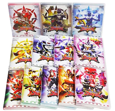 DVD - Bakuryuu Sentai Abaranger
