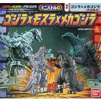 Trading Figure - Godzilla / Mothra & Mechagodzilla