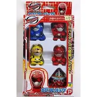 Trading Figure - Tokumei Sentai Go-Busters / Yellow Buster & Blue Buster & Red Buster