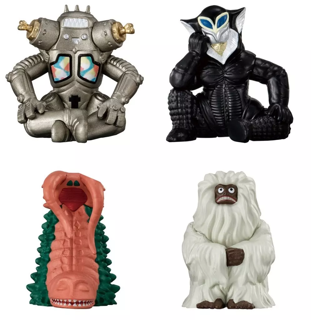 Trading Figure - Ultraman / King Joe & Alien Mefilas & Woo (Kaiju) & Twin Tail