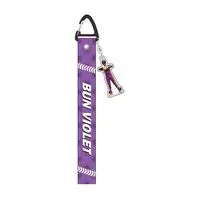 Key Chain - Bakuage Sentai Boonboomger / Bun Violet