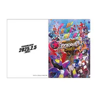 Plastic Folder - Bakuage Sentai Boonboomger / Gochizo