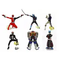 Trading Figure - Tokusou Sentai Dekaranger / Doggie Kruger & DekaRed & DekaMaster & DekaBreak