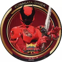 Tableware - Coaster - Ohsama Sentai King-Ohger / Kuwagata Ohger