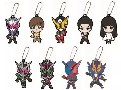Key Chain - Kamen Rider Build / Kamen Rider Build & Kamen Rider Cross-Z & Kamen Rider Geiz & Kamen Rider Tsukuyomi