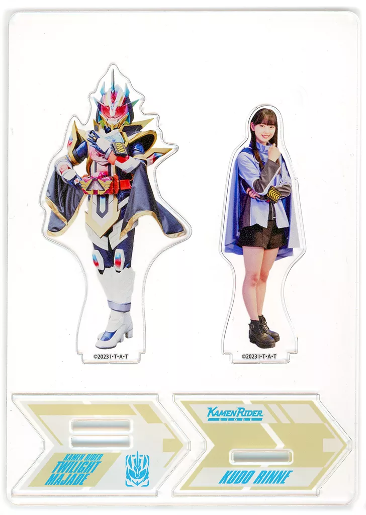 Acrylic stand - Kamen Rider Gotchard / Kamen Rider Majade & Rinne Kudo