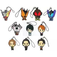 Key Chain - Kamen Rider Build / Kamen Rider Cross-Z & Kamen Rider Grease & Kamen Rider Rogue & Kamen Rider Evol