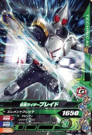 Ganbarizing - Kamen Rider Blade / Kamen Rider Blade (Character)